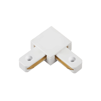 Коннектор L-тип LSB-WH для шинопровода SB белый IN HOME в Уссурийске