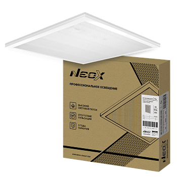 Панель светодиодная универсальная ДВО-02 3665-ПРИЗМА 36Вт 6500К 595х595мм NEOX в Уссурийске