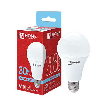 Лампа светодиодная LED-A70-VC 30Вт 230В Е27 6500К 2850Лм IN HOME в Уссурийске