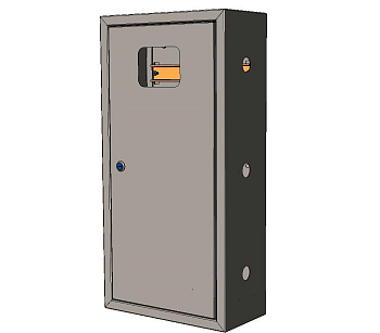 ЯУР с монтажной панелью и двумя DIN-рейками (600х300х150) EKF Basic в Уссурийске