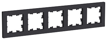 Рамка пятиместная AtlasDesign SE карбон в Уссурийске