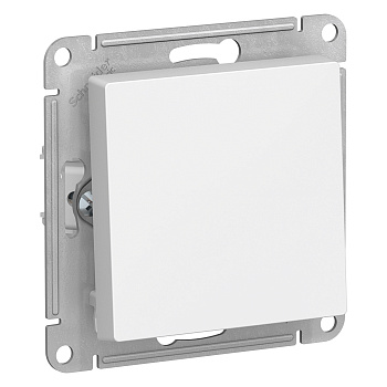 Выключатель 1кл с самовозвратом AtlasDesign белый в Уссурийске