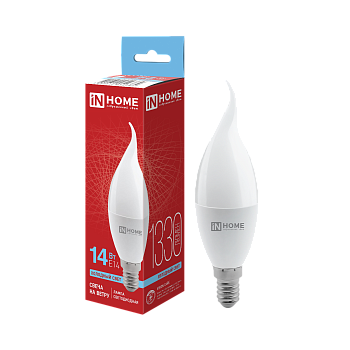 Лампа светодиодная LED-СВЕЧА НА ВЕТРУ-VC 14Вт 230В E14 6500K 1330Лм IN HOME в Уссурийске
