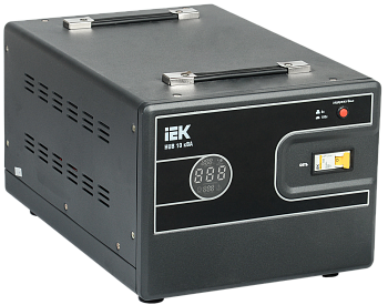 Стабилизатор напряжения 1-фазный переносной 10кВА HUB IEK в Уссурийске