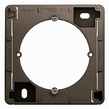 Коробка накладная одинарная Glossa SE шоколад в Уссурийске