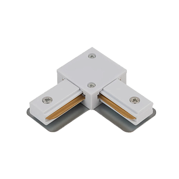 Коннектор L-тип LRB-WH для шинопровода RB белый IN HOME в Уссурийске