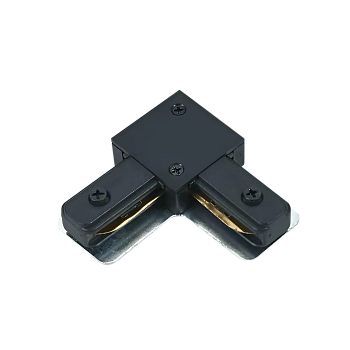 Коннектор L-тип LRB-BL для шинопровода RB черный IN HOME в Уссурийске