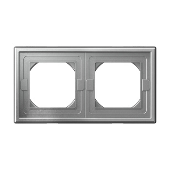 ARTGALLERY 2-постовая РАМКА IP44,  АЛЮМИНИЙ в Уссурийске