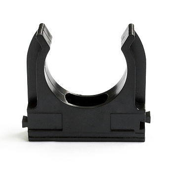 Крепеж-клипса для труб 32 мм черная в Уссурийске