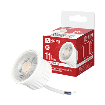 Модуль светодиодный с линзой LED-MD MR16L 11Вт 230В 4000К 1000Лм линза 38° IN HOME в Уссурийске