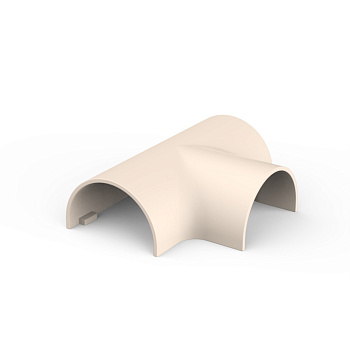 MultiSet Тройник для кабель-канала 20х12 (уп 2шт) Кремовый в Уссурийске