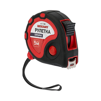 Рулетка измерительная «Профи» REXANT прорезиненный корпус 5мх19мм в Уссурийске