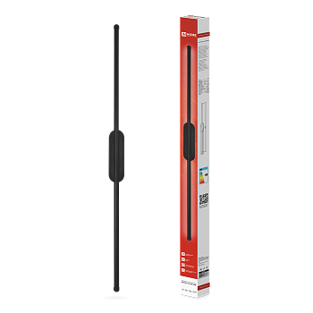 Светильник светодиодный ESTETIKA LUV-80C-40BL 15Вт 230В 4000K 1050Лм 800х50x25 черный IN HOME в Уссурийске