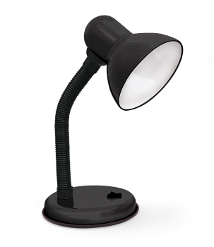 Светильник настольный под лампу на основании СНО 22Ч-E27 230В ЧЕРНЫЙ (с подвесом) IN HOME в Уссурийске