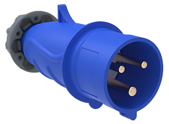 Вилка переносная MAGNUM IEK ССИ-013 16А-6ч/200-250В 2Р+РЕ IP44 в Уссурийске