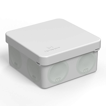 Коробка распределительная для прямого монтажа двухкомпонентная HF IP66 80х80х40 Промрукав в Уссурийске