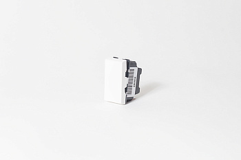 Выключатель SPL 22,5х45, 1 модуль, белый, с безвинтовым зажимом в Уссурийске