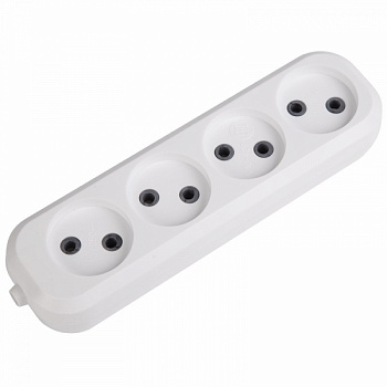 Колодка 4 гнезда без заземления REXANT в Уссурийске