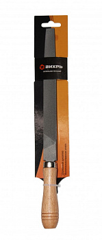 Напильник 200 мм плоский деревянная рукоятка в Уссурийске