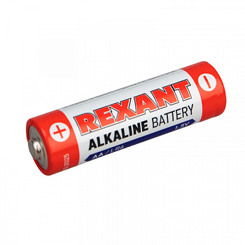 Алкалиновая батарейка AA/LR6 1,5 V 4 шт. блистер REXANT в Уссурийске