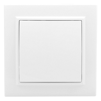 Выключатель одноклавишный Минск EKF белый в Уссурийске