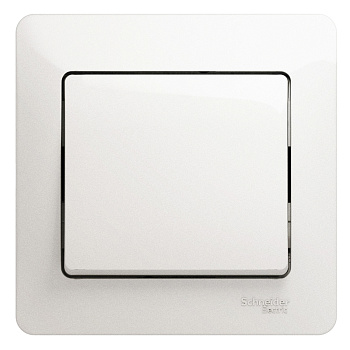 Выключатель одноклавишный Glossa SE перламутр в сборе в Уссурийске