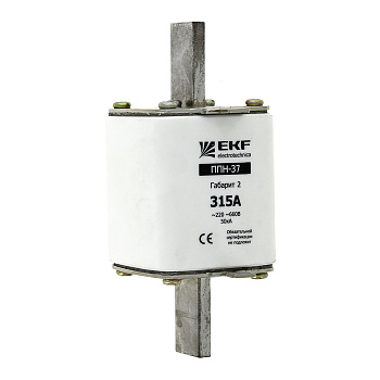 Плавкая вставка ППН-37 400/125А габарит 2 EKF PROxima в Уссурийске