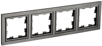 Рамка четырехместная BRITE IEK бронза в Уссурийске