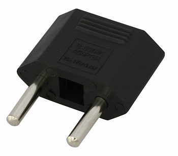 Сетевой переходник плоский «Тефаль» черный REXANT в Уссурийске