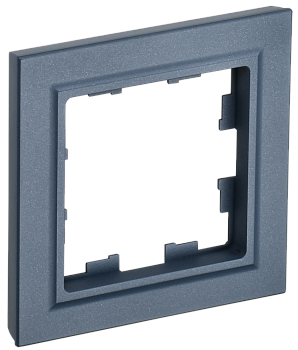 Рамка одинарная BRITE IEK маренго в Уссурийске