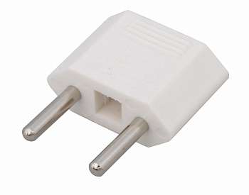 Сетевой переходник плоский «Тефаль» белый REXANT в Уссурийске