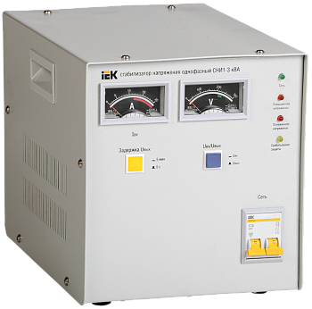 Стабилизатор напряжения СНИ1-3 кВА однофазный IEK в Уссурийске