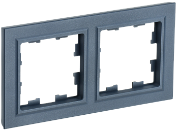 Рамка двойная BRITE IEK маренго в Уссурийске