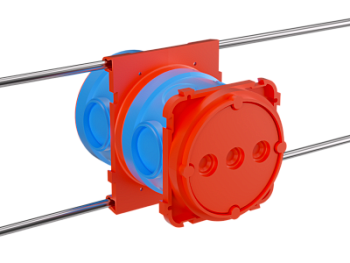 Универсальная установочная коробка для заливки в бетон, 90х71х110мм DKC в Уссурийске