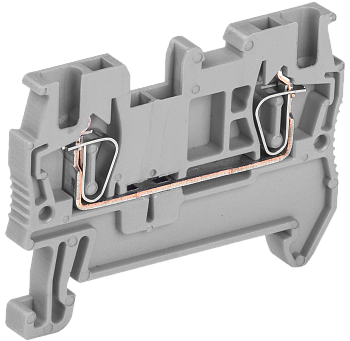 Клемма пружинная КПИ 2в-1,5 17,5А серый IEK в Уссурийске