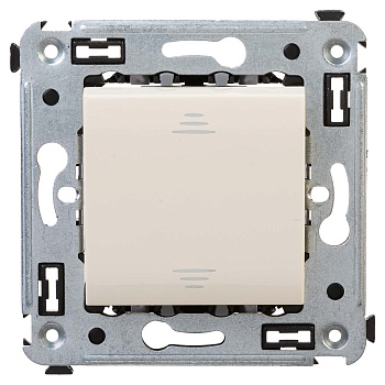 Переключатель одноклавишный в стену, Avanti "Ванильная дымка" DKC в Уссурийске