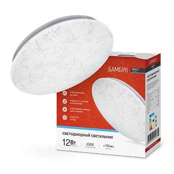Светильник светодиодный серии DECO БАМБУК 12Вт 230В 6500К 1080Лм 210х65мм IN HOME в Уссурийске