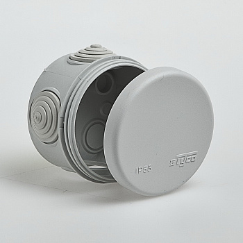 Коробка распределительная для открытой установки d=70 мм h=50 мм в Уссурийске