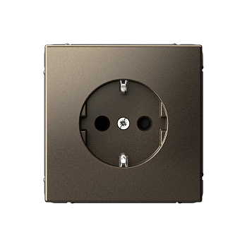 ARTGALLERY РОЗЕТКА с заземлением со шторками, 16А, механизм, МОККО в Уссурийске