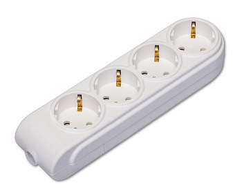 Колодка 4 места 16А 3,5кВт с з/к MAKEL в Уссурийске